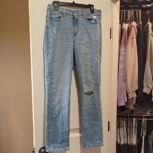 Sonoma Light Blue Straight Leg Women Jeans